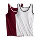 thumbnail image 1 of Camisola de manga corta para mujer, 2 piezas, con almohadilla para el pecho, sin aros de acero, ropa interior para yoga, deportes, pijamas para mujer, 1 of 2