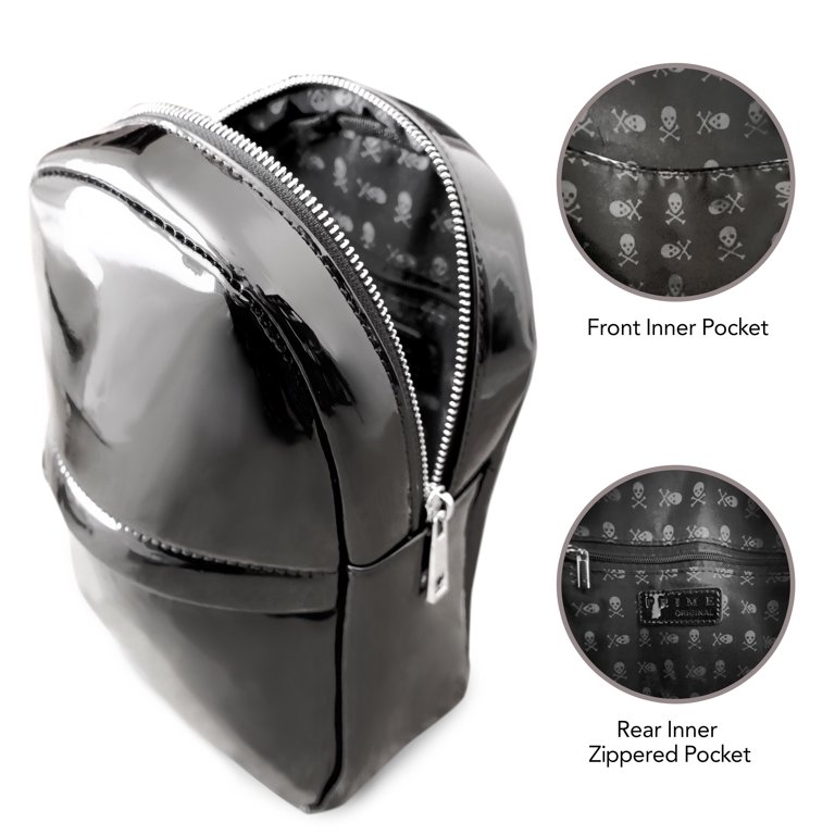 Women Fashion Mini Backpack Detachable Bat Angel Wing  display picture 3