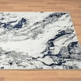 thumbnail image 5 of Luxe Weavers Abstract Marble Blue 2x3 Area Rug for Entryway, 5 of 7