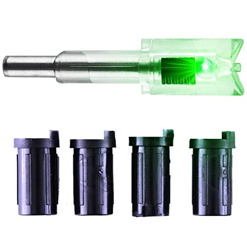 Ellen Archery Lighted Archery Nock Out Crossbow Half Moon Nock with