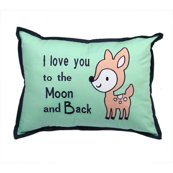 Decorative Pillow, Aztec Emma Coral/Mint/Navy