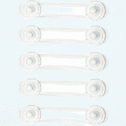 Transparent Child Safety Locks - 5 Pack, Easy Install, No Tools Needed