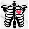 thumbnail image 2 of Skeleton Rib Cage Cute Set His Hers Hoodie Sweatshirt Women Brisco Brands X, 2 of 7
