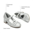 thumbnail image 5 of DREAM PAIRS Girls Dress Shoes Mary Jane Heel T-Strap Party Flower Wedding Princess Pumps for Little Big Kid, 5 of 6