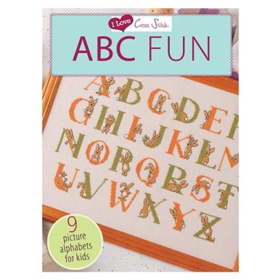 Pre-Owned I Love Cross Stitch: I Love Cross Stitch - ABC Fun: 9 Picture Alphabets for Kids (Paperback)