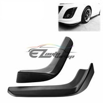 Universal Front Bumper Lip Splitter Spoiler Diffuser Black Urethane Body Kit S09