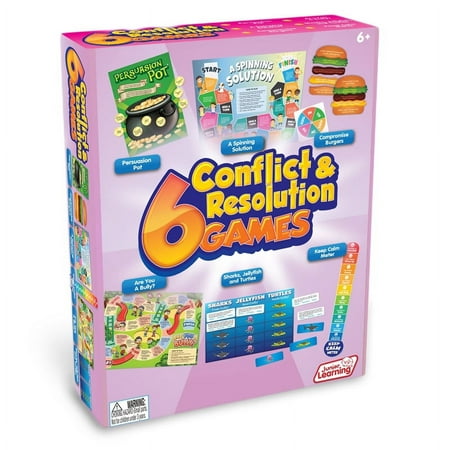 UPC: 0858426007918 | Junior Learning 6 Conflict & Resolution Games – Educational Games
