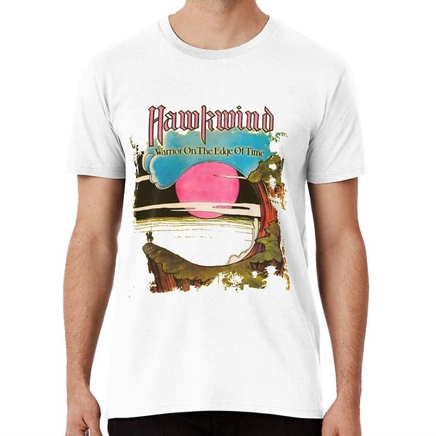 Camiseta vintage hawkwind - guerreros al borde del tiempo huangjie unisex