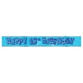 thumbnail image 3 of Unique Party - Pancarta de aluminio fiesta infantil Happy Birthday (Azul), 3 of 7
