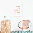 thumbnail image 5 of HFDF Colorfulspirational Quotes Art Print Motivational Words and Saying Kids Canvas Painting Make Your Dreams Happen Nursery Artwork for Classroom Home Decor 12x16inch Framed, 5 of 7