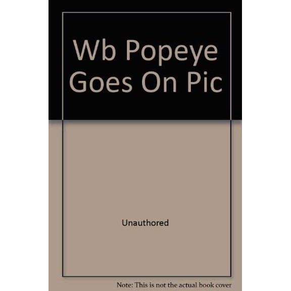 Pre-Owned Wb Popeye Goes On Pic, 9780843141313, 084314131X, Paperback,