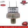 thumbnail image 1 of Adecuado para la instalación del interruptor de presión de la bocina del tren, tanque de aceite, rosca de 1 4 pulgadas NPT 95-125 PSI 12 V 24 V., 1 of 4