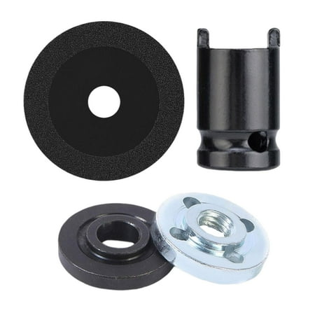 

Glass Disc 2 Platens Socket Wrench Ceramic Tool for Chamfering Tiles black