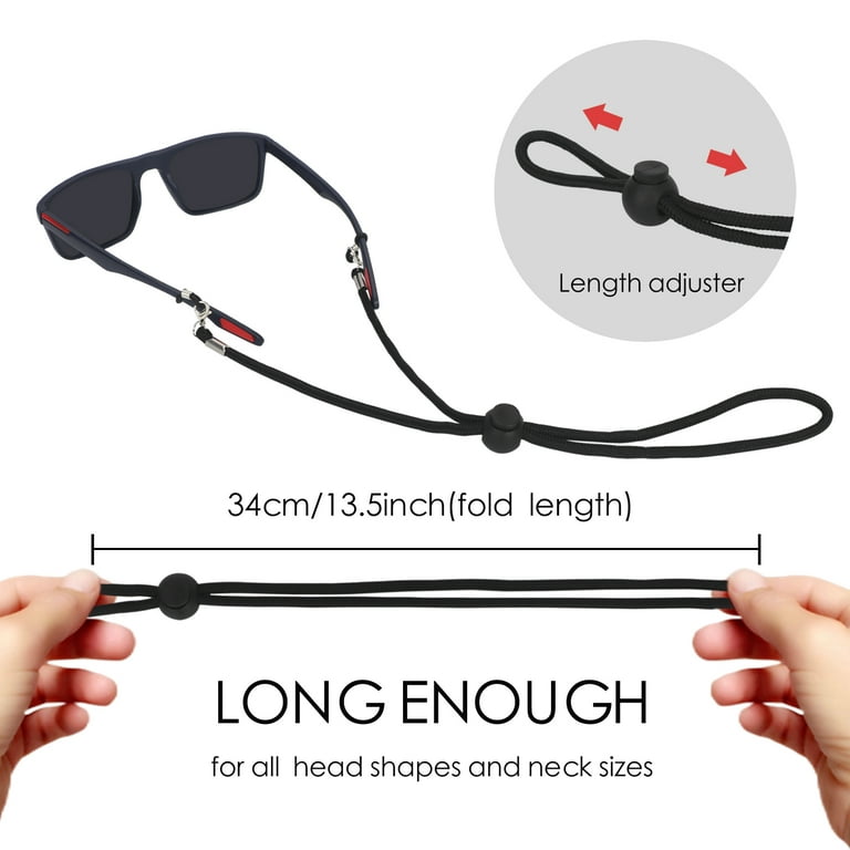 6pk Neoprene Glasses Strap Sport Lanyard Cord Spectacles Sunglasses Neck  Holder