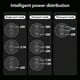 thumbnail image 4 of Cargador de pared mFish, 65 W, GaN, carga rápida, 3 puertos USB-C/A, 4 of 7