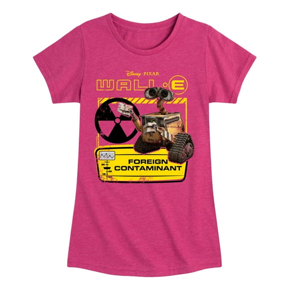 Disney Wall-E - Foreign Contaminent - Toddler & Youth Girls Short Sleeve Graphic T-Shirt