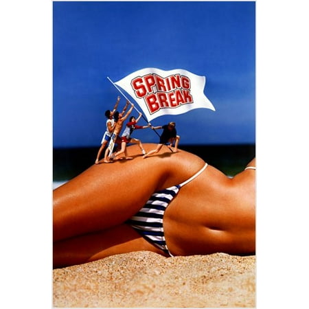 Spring Break Movie Poster Bikini Body Beach College Guys Comedy Sexy