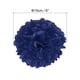 thumbnail image 2 of Uxcell 6" Pom Poms de Papel Duraderos para Decoración de Bodas y Fiestas Azul Marino 10 Paquete, 2 of 6