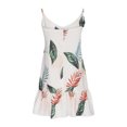 thumbnail image 4 of Puntoco Vestidos Mujer Verano Estampado Sexy Moda Talle Alto Vestido con Cuello En V, 4 of 5