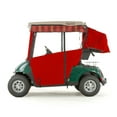 thumbnail image 2 of EZGO RXV Golf Cart PRO-TOURING Sunbrella Track Enclosure - Red, 2 of 2