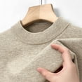 thumbnail image 5 of Big and Tall Mens Turtleneck Sweaters,Long Sleeve Basic Shirts Soft Cozy Pullover Layering Undershirts,M-4XL, 5 of 9