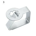 thumbnail image 2 of Yesbay Table Cover Clip Windproof Portable Stainless Steel Smooth Surface Tablecloth Holder for Wedding, 2 of 8