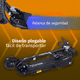 thumbnail image 4 of Scooter Patín Eléctrico Infantil Con Asiento Eco-Forte 120W 12km/h Negro AEIOU, 4 of 9