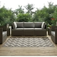 thumbnail image 3 of Cerelia Moroccan Trellis 8x10 Indoor and Outdoor Area Rug R-1139D-810, 3 of 8