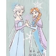 thumbnail image 7 of Disney Frozen Little Girls' Sleeveless 2-Piece Tank Top and Bubble Skort Set Surf Spray, 7 of 7