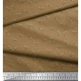 thumbnail image 2 of Soimoi Cotton Cambric Fabric Yacht & Anchor Hook Nautical Print Fabric by The Yard 56 Inch Wide, 2 of 3