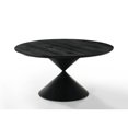 thumbnail image 2 of 59" Round Dining In Ebony Black With Gray Chairs & Table Base, 2 of 5