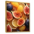 thumbnail image 2 of Designart "Sun-Kissed Fig A Fruitful Delight I" Farmhouse Floater Framed Canvas Print, 2 of 7