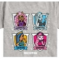 thumbnail image 3 of Monster High - Character Grid - Toddler And Youth Short Sleeve Graphic T-Shirt, 3 of 5