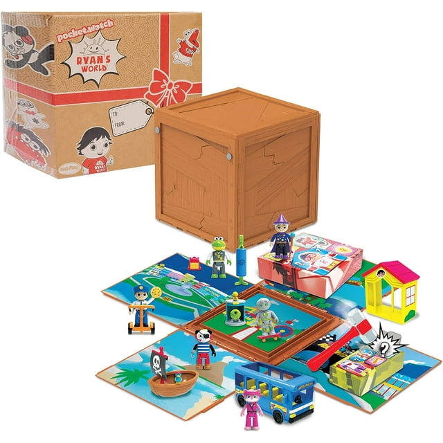 Juguete Para Niño Caja Construccion Ryan's World Smash
