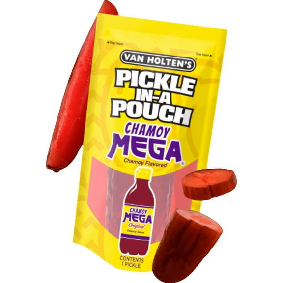 Van Holten's Pickle-In-A-Pouch | Chamoy Mega Pickle | 3 Pack