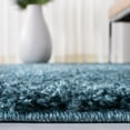 thumbnail image 5 of SAFAVIEH Venus Elijah Solid Plush Shag Area Rug, Blue, 6' x 9', 5 of 9