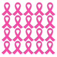 thumbnail image 2 of 320pcs Pink Ribbon Stickers Breast Cancer Awareness Stickers Breast Cancer Awareness Helmet Window Car Decals for Women Girls Mom, 2 of 4