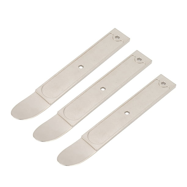 Barra de palanca de herramientas de cuña, herramienta de reparación de palanca de apertura de palanca de barra plana de cuña de aleación de aluminio de 3 piezas, la mejor de su clase