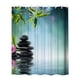 thumbnail image 1 of Yuarrent Cortinas de ducha impermeables 3D, cortina de baño de lino, decoración de baño tipo 3, 180x180cm Juegos de accesorios de baño, 1 of 6