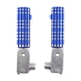 thumbnail image 4 of Reposapiés de 2 piezas, apoyapiés traseros para motocicleta, accesorios de tablero de Pedal antideslizantes plegables, reemplazo de fácil instalación Azul, 4 of 8