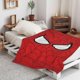 thumbnail image 4 of Ropa de cama de Spiderman: Manta acogedora de 152 x 127 cm con ojos de dibujos animados | Ideal para sofá, coche o cama | Mejora tu decoración de Spiderman, 4 of 8