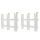 thumbnail image 1 of Paquete de 2 soportes para cañas r para de kayak, soporte para cañas, abrazadera para rieles de 3 barras, color blanco Macarena Soporte de bastidor de caña de pescar, 1 of 8