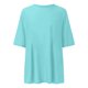 thumbnail image 3 of MKLEKYY Playeras De Algodon Mujer Camiseta Básica Ajustada De Cuello Redondo Para Mujer, Camisetas De Verano De Manga Corta, Camisetas Clásicas, Camiseta 670 Talla M, 3 of 3