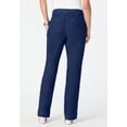 thumbnail image 3 of Roaman's Women's Plus Size High-Rise Bootcut Denim Trouser, 3 of 3