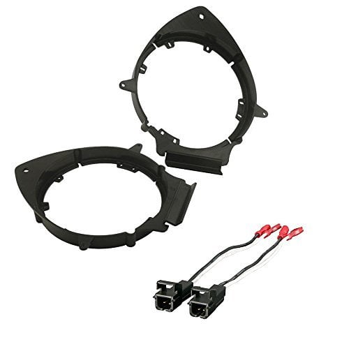 (1 PAIR) GMSB356 Pair Of Speaker Adapter with Metra 724568 Speaker Harness for Select Buick and
