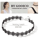 thumbnail image 2 of 12 Collar De Gargantilla Ribbon Choker Combinadas, 2 of 5