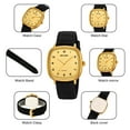 thumbnail image 7 of SKMEI Men Watch Fashion Minimalist Quartz Waterproof Wrist Watches for Mens Big Face Business Casual Watch，Leather Watch Strap, 7 of 7