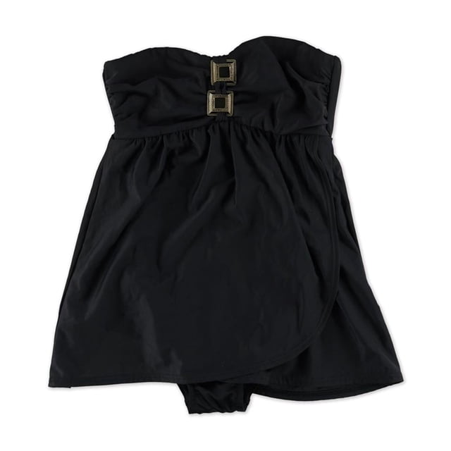 MiracleSuit Bandini de una pieza para mujer con paisaje marino integrado, negro, 8