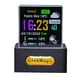 thumbnail image 1 of GeekMagic Crystal Cube Photo Display Holographic Desktop Smart Weather Station Digital Clock with GI, 1 of 5