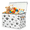 Color 4, variant on Jiaoprinted Blue Watercolor Dandelions Large Toy Storage Box with Lid and Divider, Floral Dandelion Foldable Toy Storage Organizer, Stackable Storage Container Home Organization, 85L